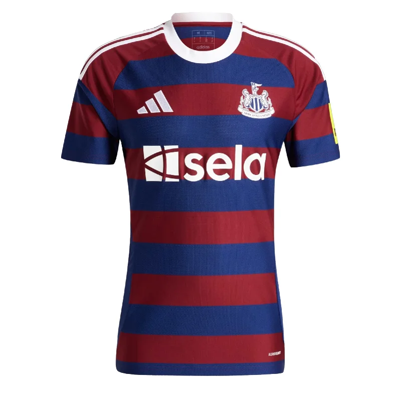 adidas Men's Newcastle United 2024/25 Away Jersey Burgundy/Navy