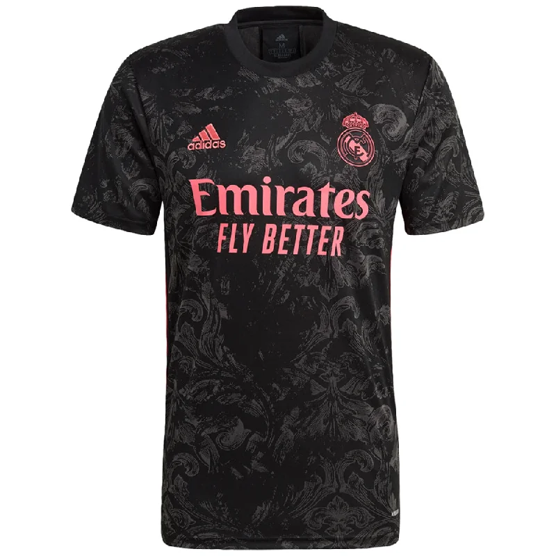 adidas Men's Real Madrid 2020/21 Third Jersey Black