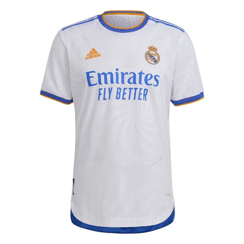 adidas Men's Real Madrid 2021/22 Authentic Home Jersey White/Blue