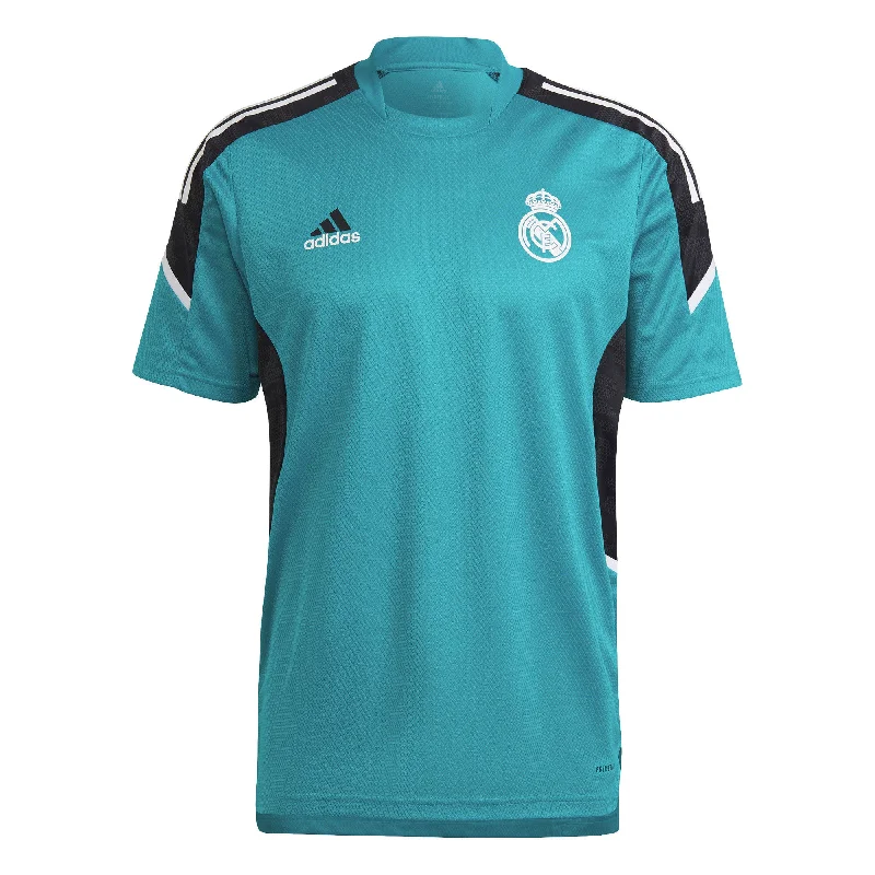 adidas Men's Real Madrid 2021/22 Training Jersey Blue/Black