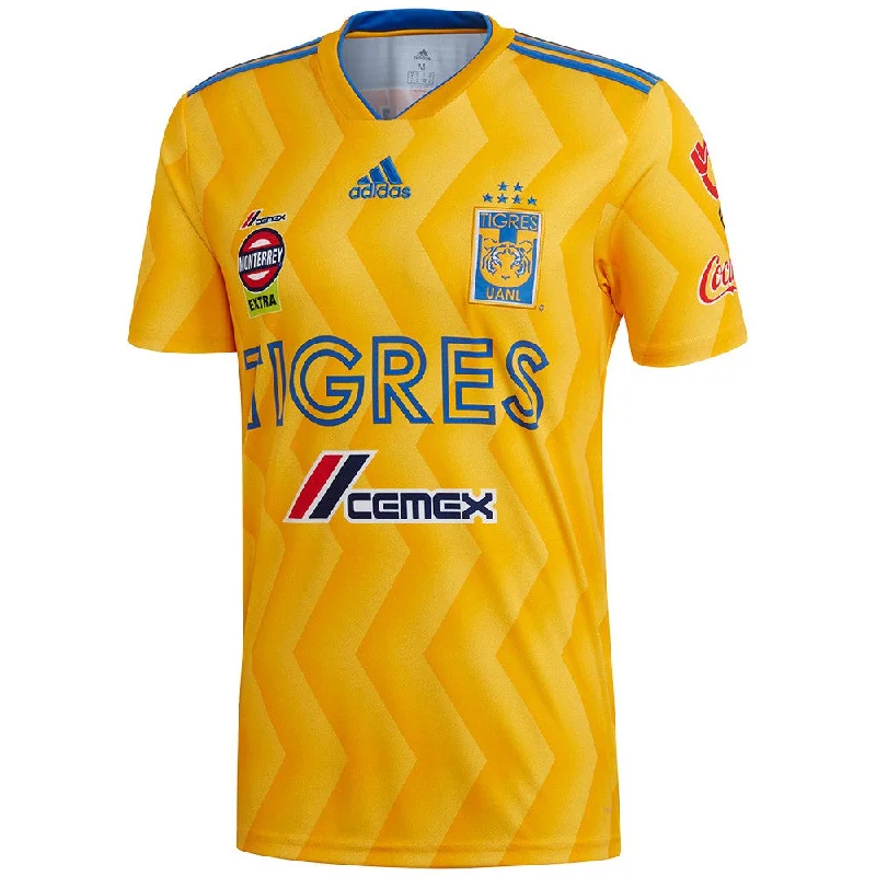 adidas Men's Tigres UANL 18/19 Home Jersey Collegiate Gold/Bold Blue