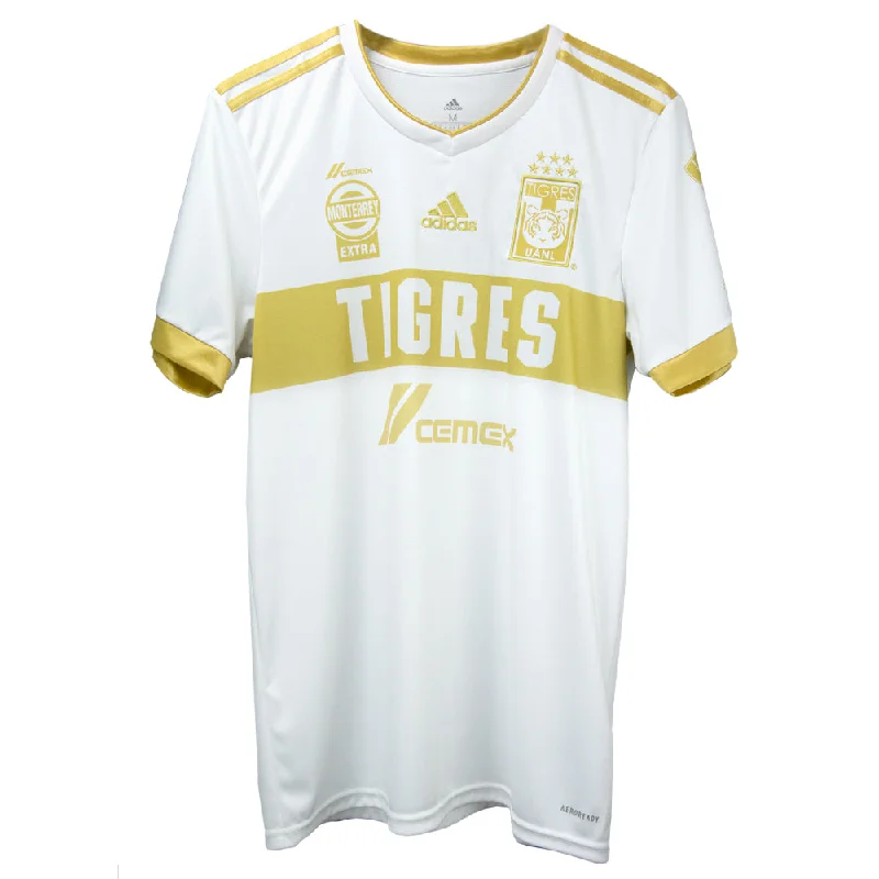 adidas Men's Tigres UANL 2021/22 Third Jersey White/Gold