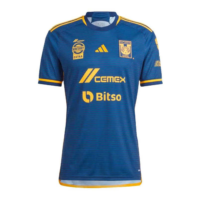 adidas Men's Tigres UANL 2023/24 Away Jersey Navy/Yellow