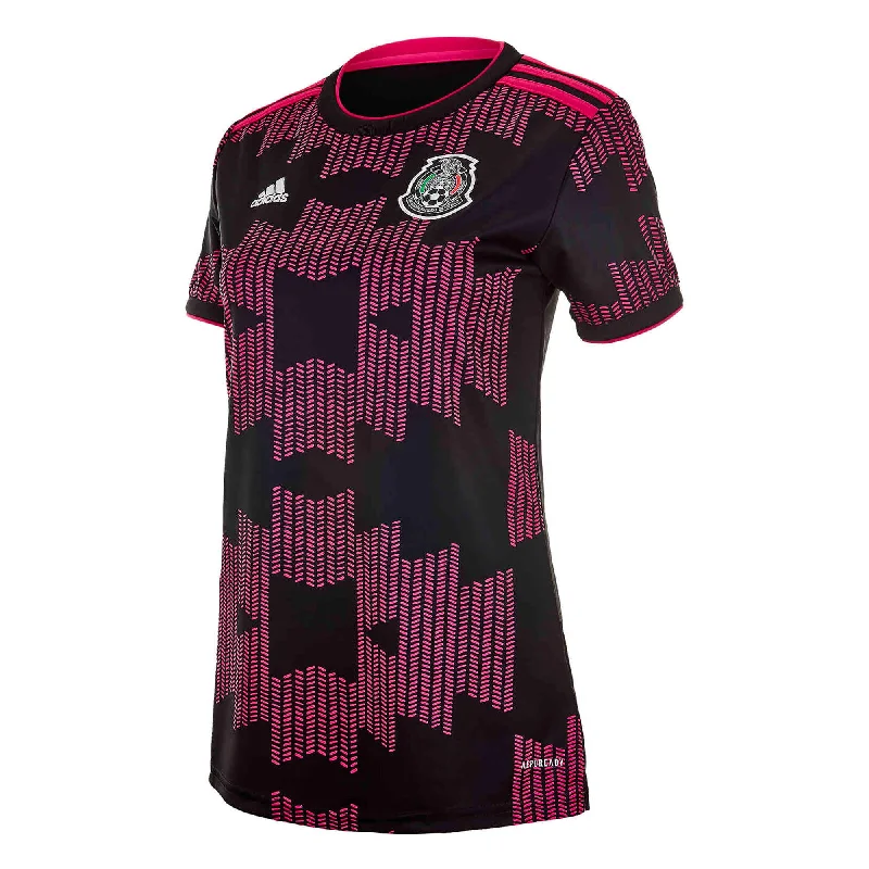 adidas Women's Mexico 2021/22 Home Jersey Black/Real Magenta