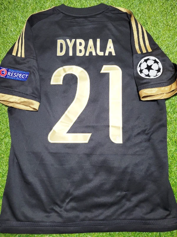 Dybala Juventus 2015 2016 Third UEFA Soccer Jersey Shirt M SKU# S12849