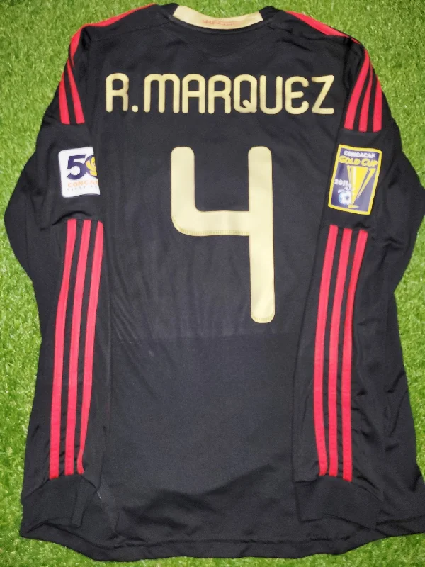 Marquez Mexico 2011 GOLD CUP FINAL Soccer Away Jersey Shirt M SKU# V13582