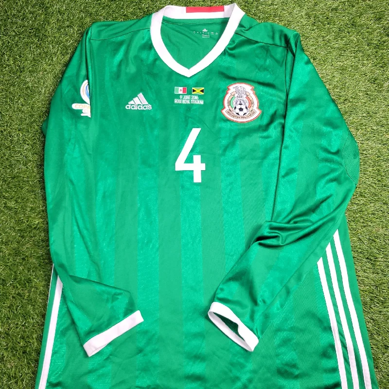 Marquez Mexico 2016 GOLD CUP Long Sleeve Soccer Jersey Shirt L SKU# AC2724