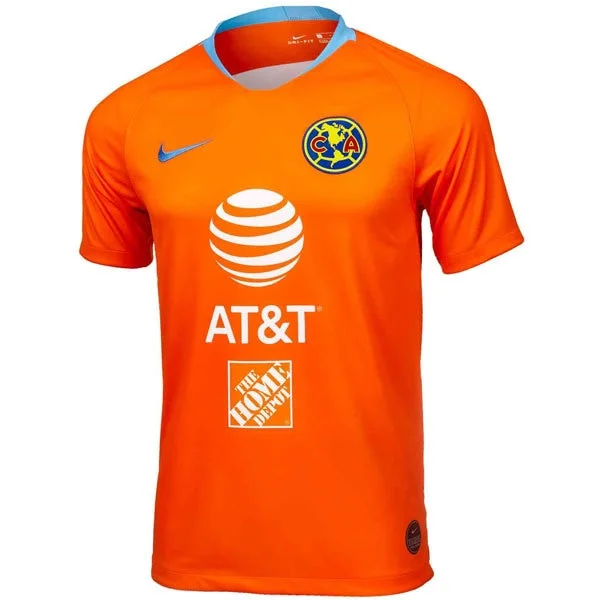 Nike Men's Club America 18/19 3rd Jersey Safety Orange/University Blue