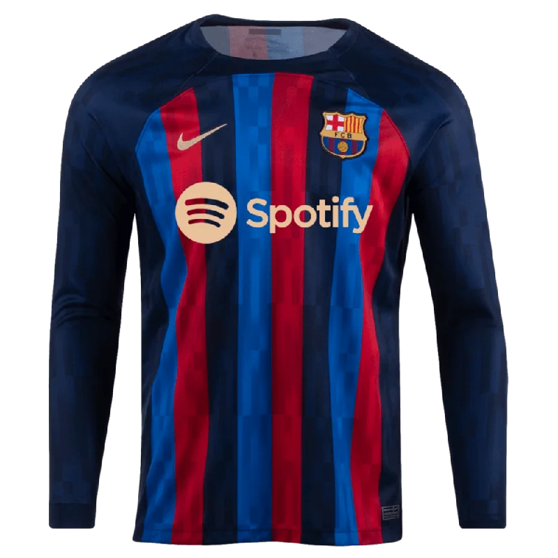 Nike Barcelona 22/23 Long Sleeve Home Jersey