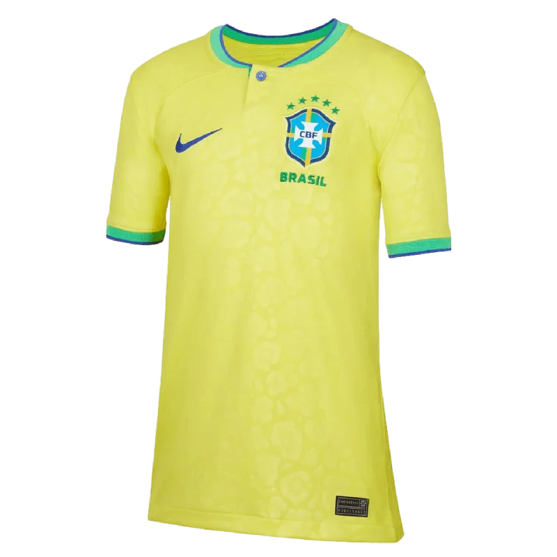 Nike Brazil 2022 Youth Home Jersey