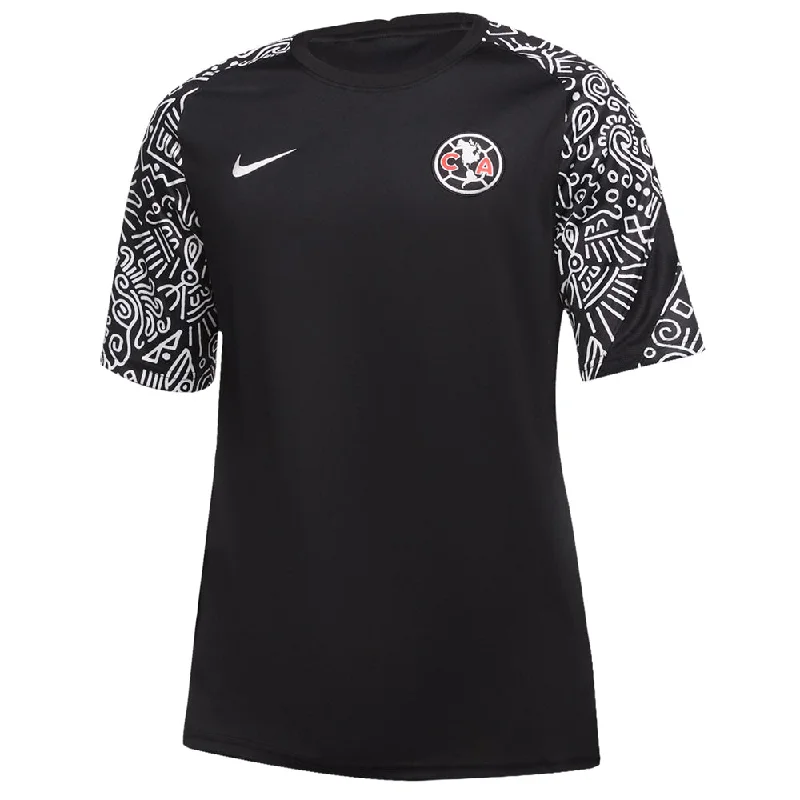 Nike Kids Club America 2020/21 Pre-Match Training Jersey Black/White