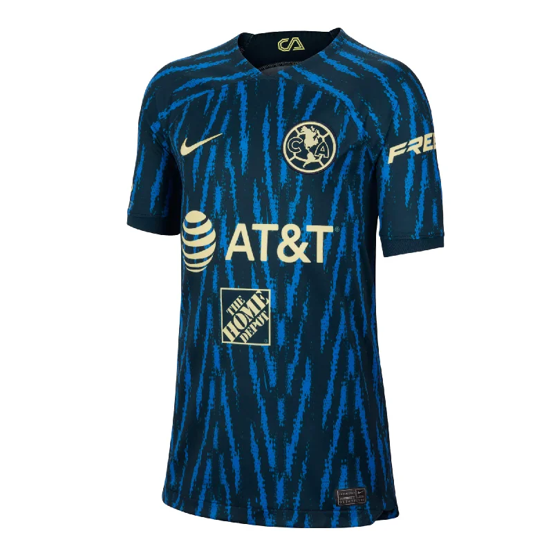 Nike Kids Club America 2022/23 Away Jersey Navy/Lemon Chiffon