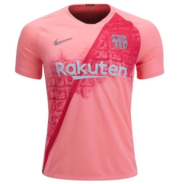 Nike Kids FC Barcelona 18/19 Third Jersey Light Atomic Pink/Silver