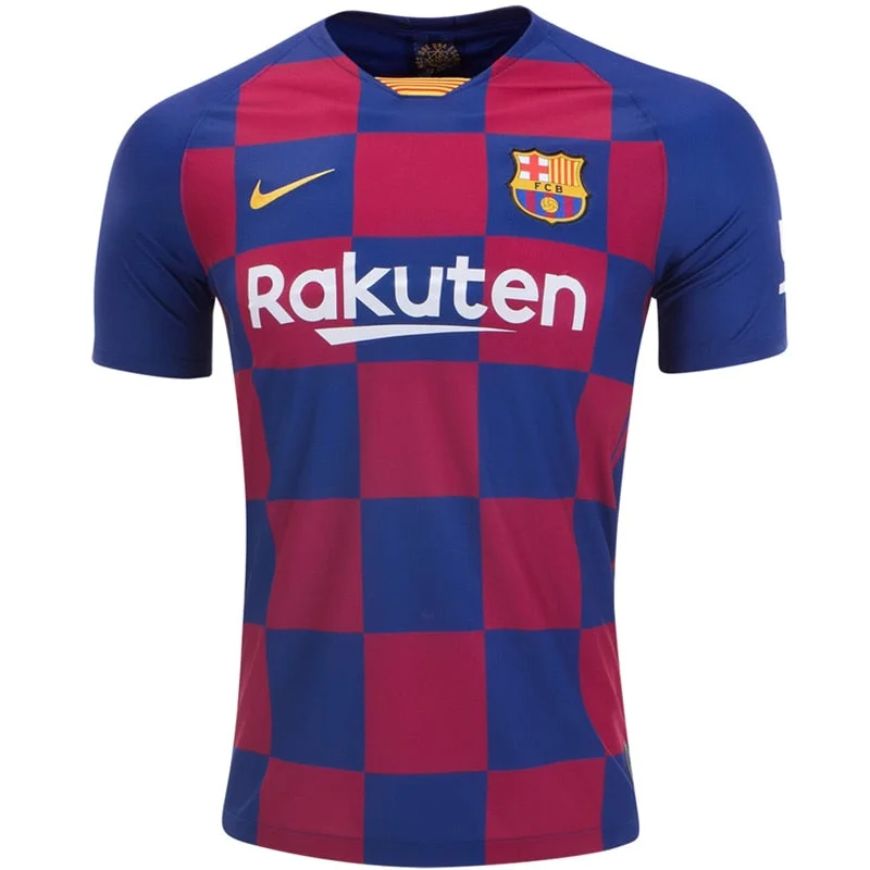 Nike Kids FC Barcelona 19/20 Home Jersey Deep Royal/Varsity Maize