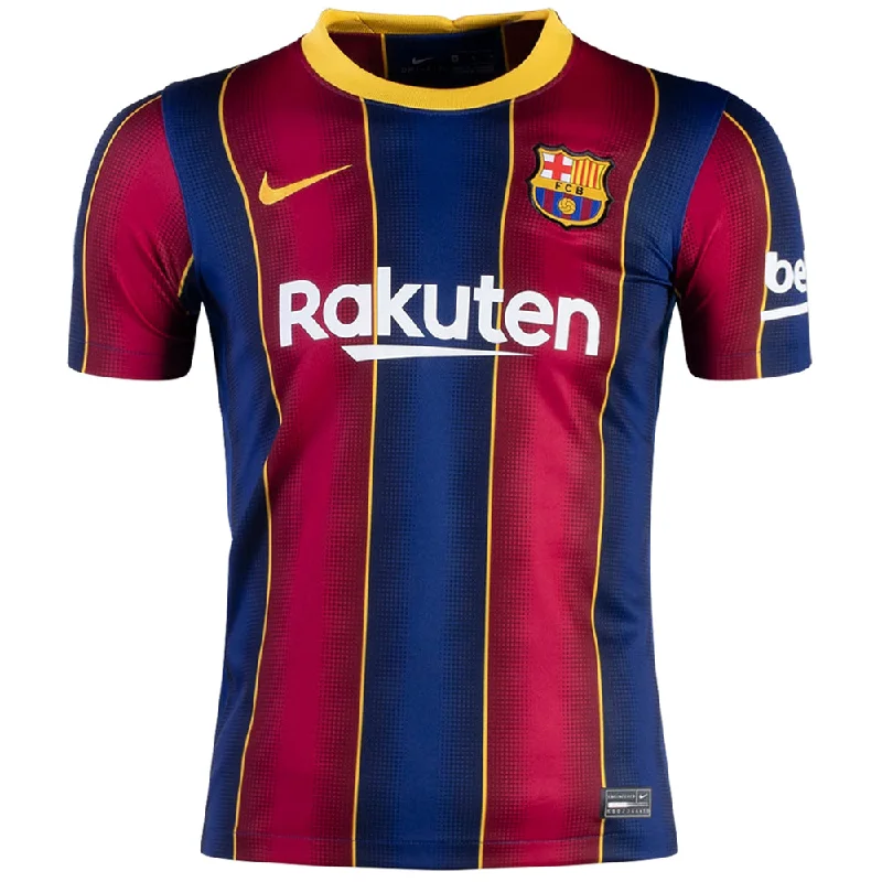 Nike Kids FC Barcelona 2020/21 Home Jersey Deep Royal Blue/Varsity Maize