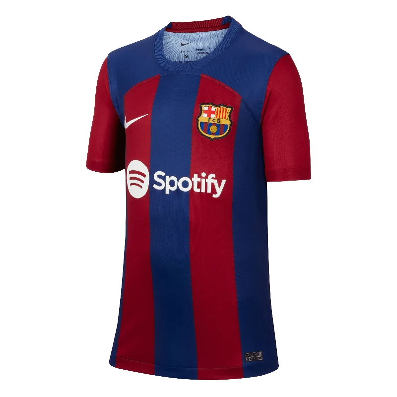 Nike Kids FC Barcelona 2023/24 Home Jersey Red/Blue