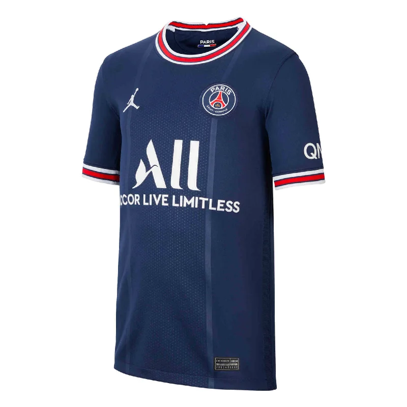 Nike Kids Paris Saint-Germain 2021/22 Home Jersey Navy/White