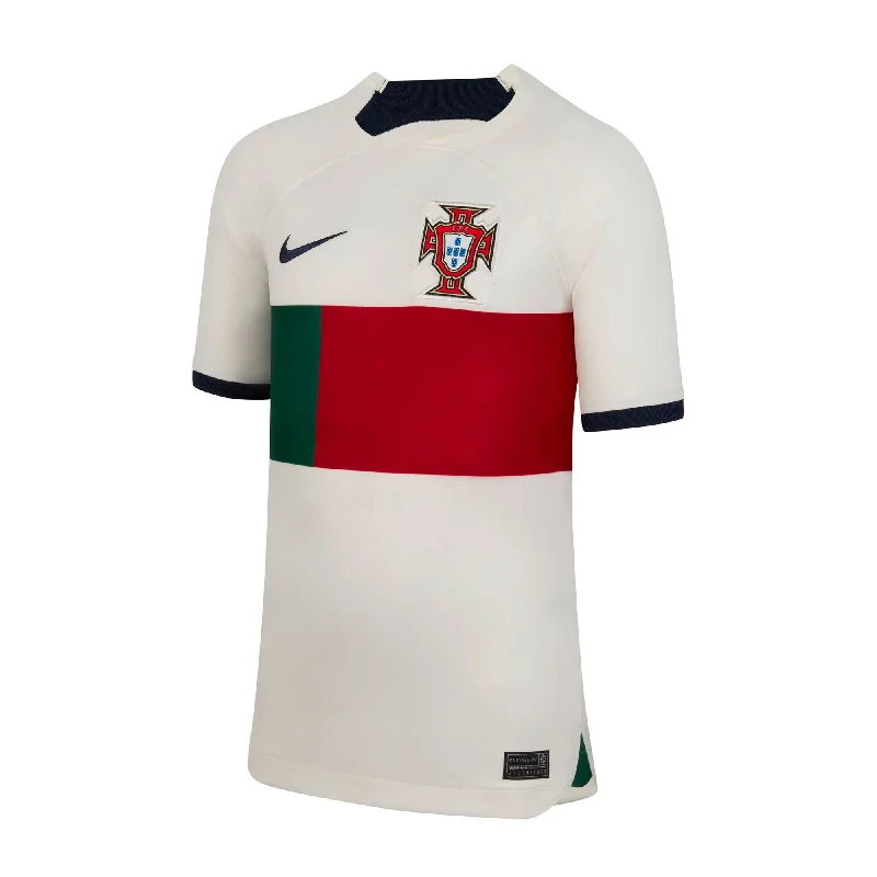 Nike Kids Portugal 2022/23 Away Jersey Sail/Obsidian