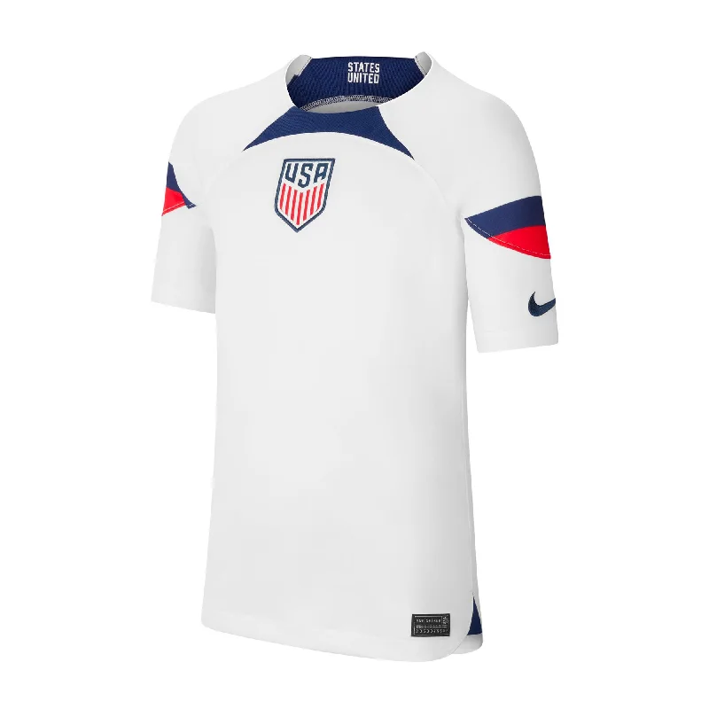 Nike Kids USA 2022/23 Home Jersey White/Loyal Blue