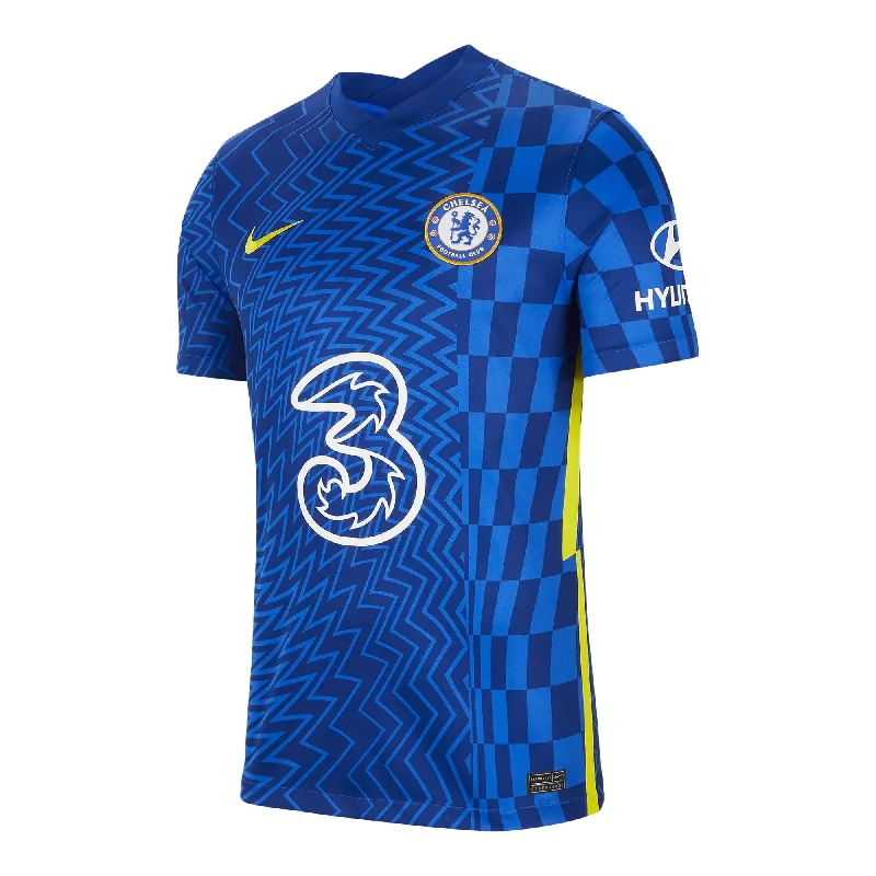 Nike Men's Chelsea 2021/22 Home Jersey Blue/Yellow