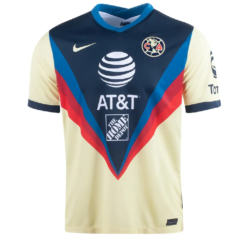 Nike Men's Club America 20/21 Home Jersey Armory Navy/White