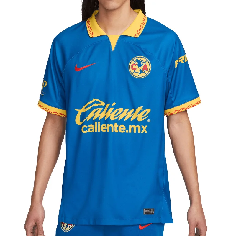 Nike Men's Club America 2023/24 Away Jersey Blue/Yellow