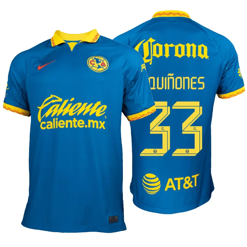 Nike Men's Club America 2023/24 Away Jersey w/ J.Quinones #33 Printing