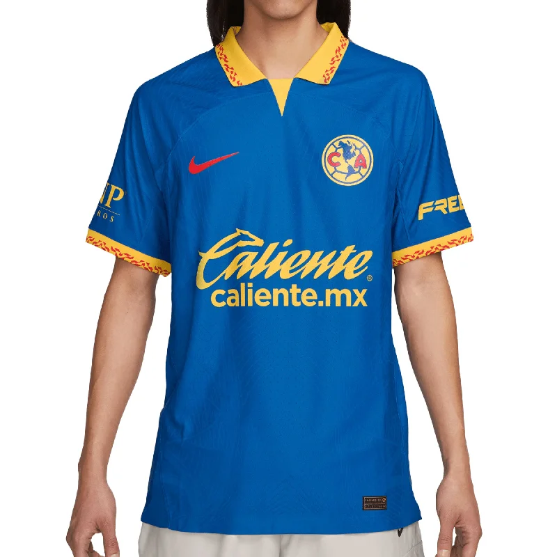 Nike Men's Club America 2023/24 Dri-FIT Away Jersey Blue/Yellow