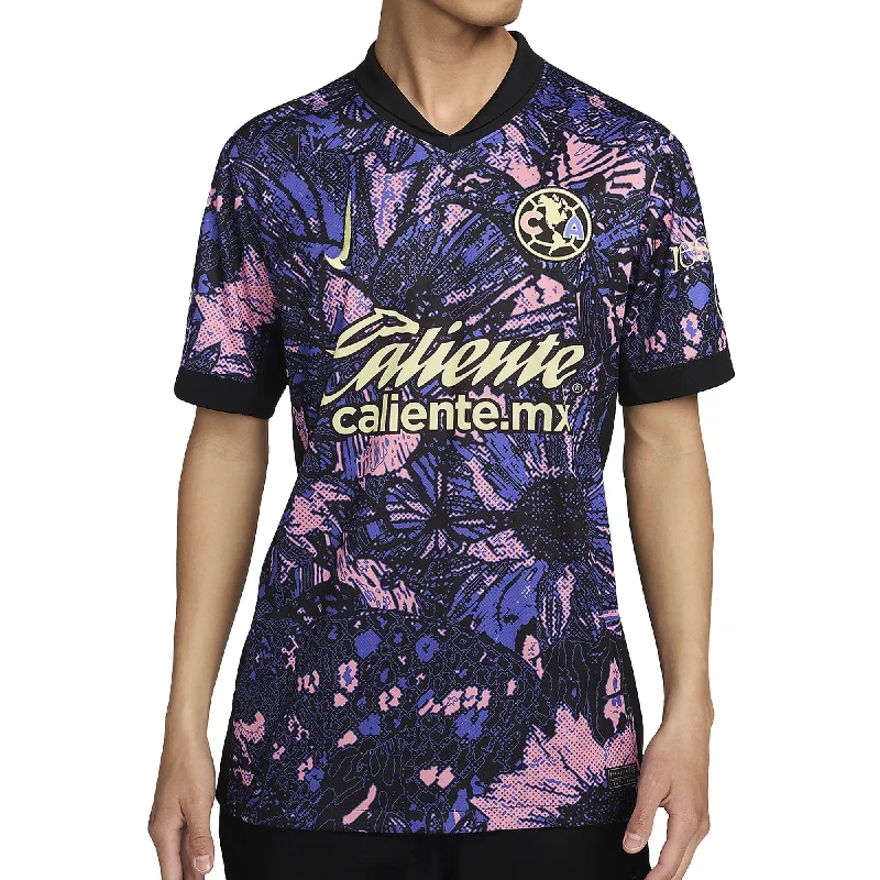 Nike Men's Club America 2024/25 Third Jersey Medium Blue/Lemon Chiffon