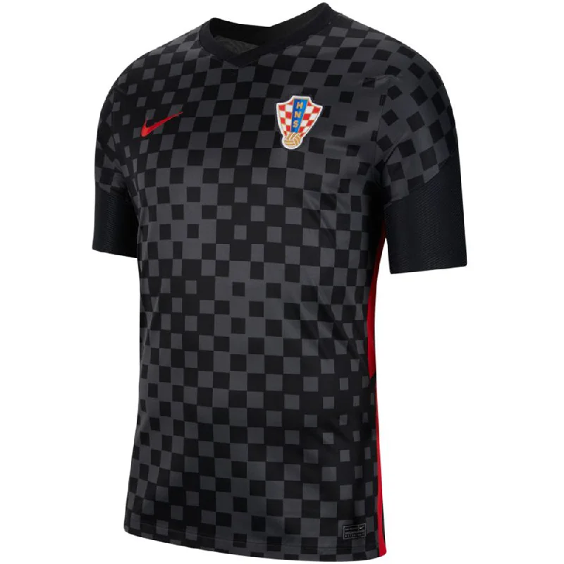 Nike Men's Croatia 20/21 Away Jersey Anthracite/University Red