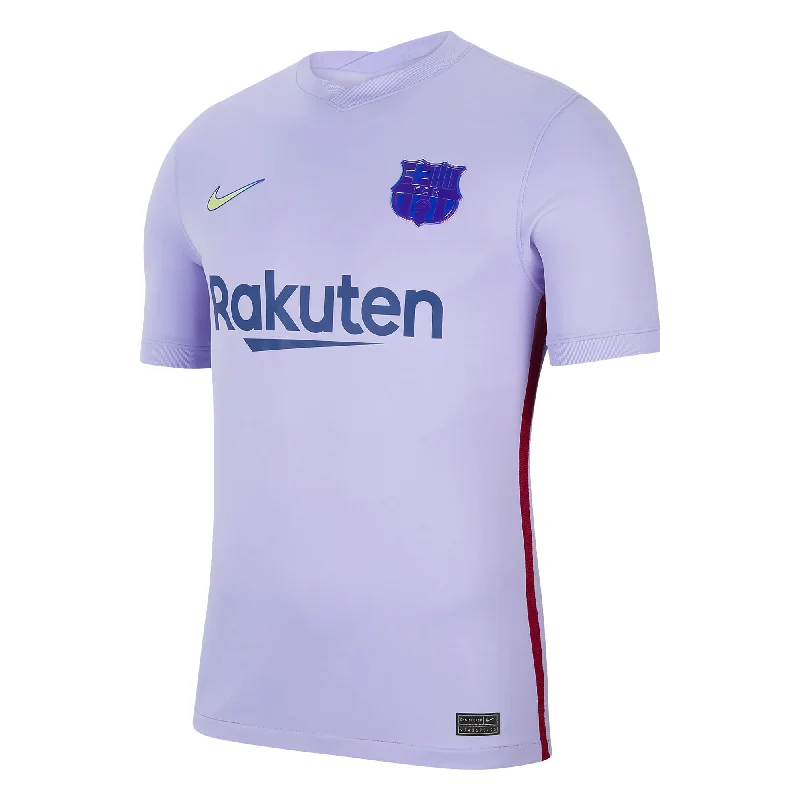 Nike Men's FC Barcelona 2021/22 Away Jersey Purple Pulse