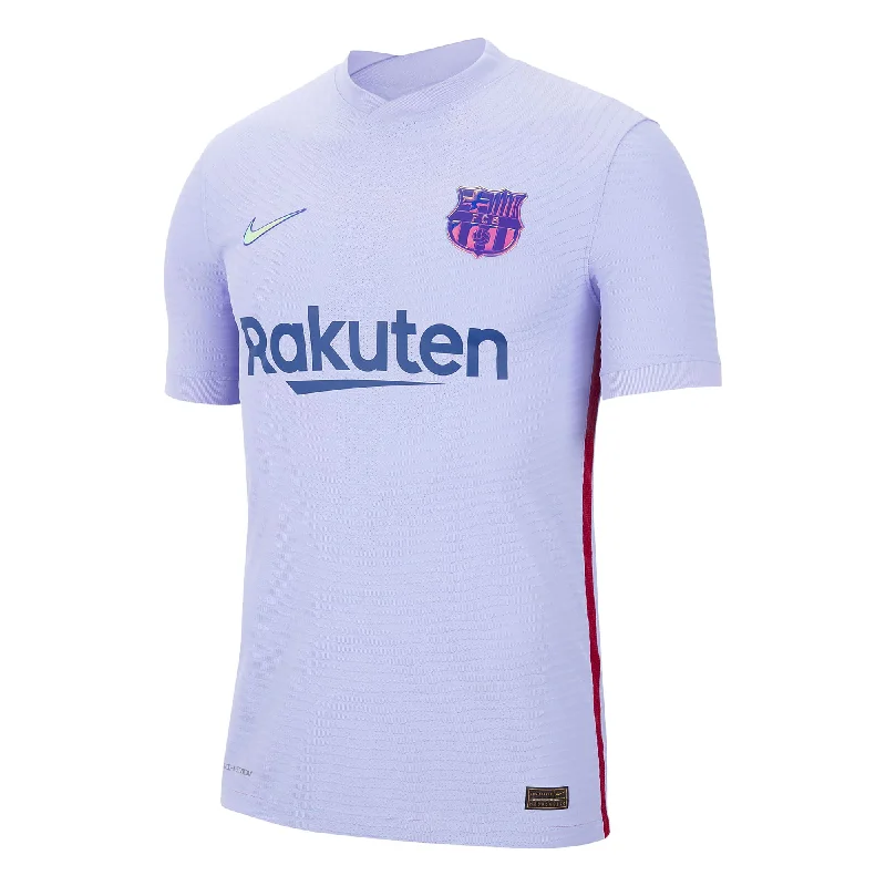 Nike Men's FC Barcelona 2021/22 Dri-FIT ADV Away Match Jersey Purple Pulse