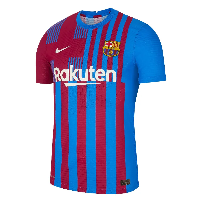 Nike Men's FC Barcelona 2021/22 Dri-FIT ADV Home Match Jersey Soar/Pale Ivory