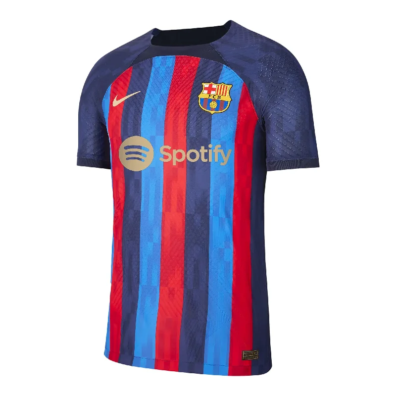 Nike Men's FC Barcelona 2022/23 Dri-FIT ADV Home Jersey Obsidian/Seasame