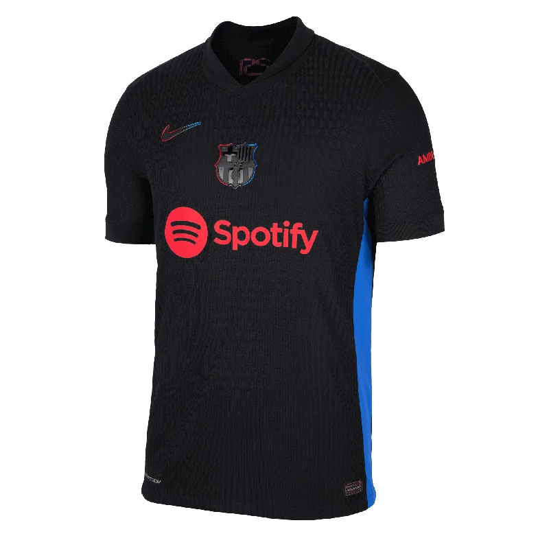 Nike Men's FC Barcelona 2024/25 Dri-FIT ADV Away Jersey Black/Red