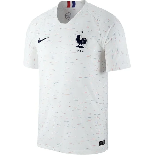 Nike Men's France 18/19 Away Jersey White/Obsidian