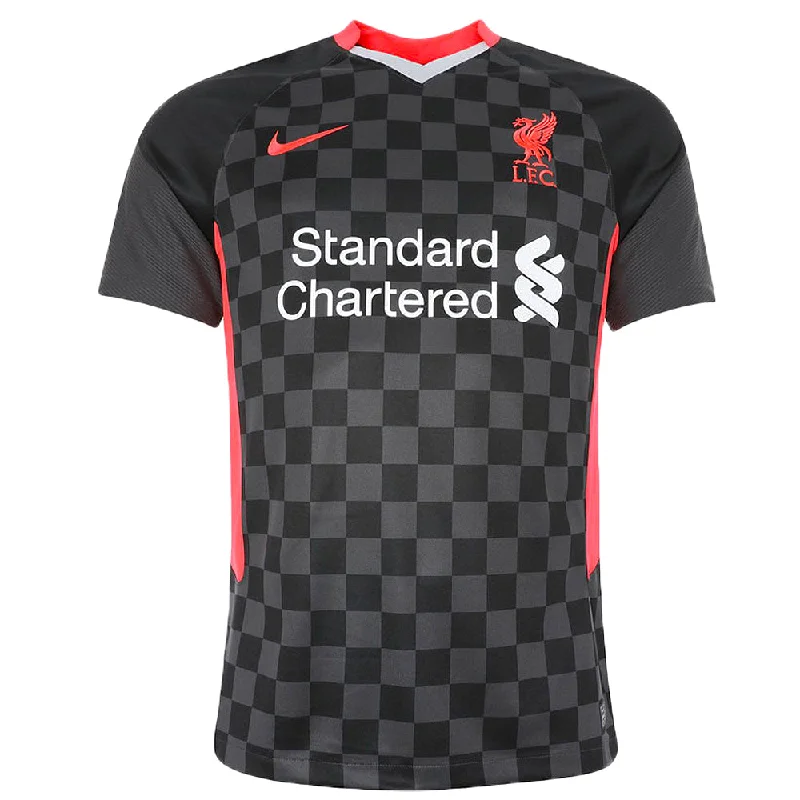 Nike Men's Liverpool 20/21 Third Jersey Anthracite/Black/Laser Crimson