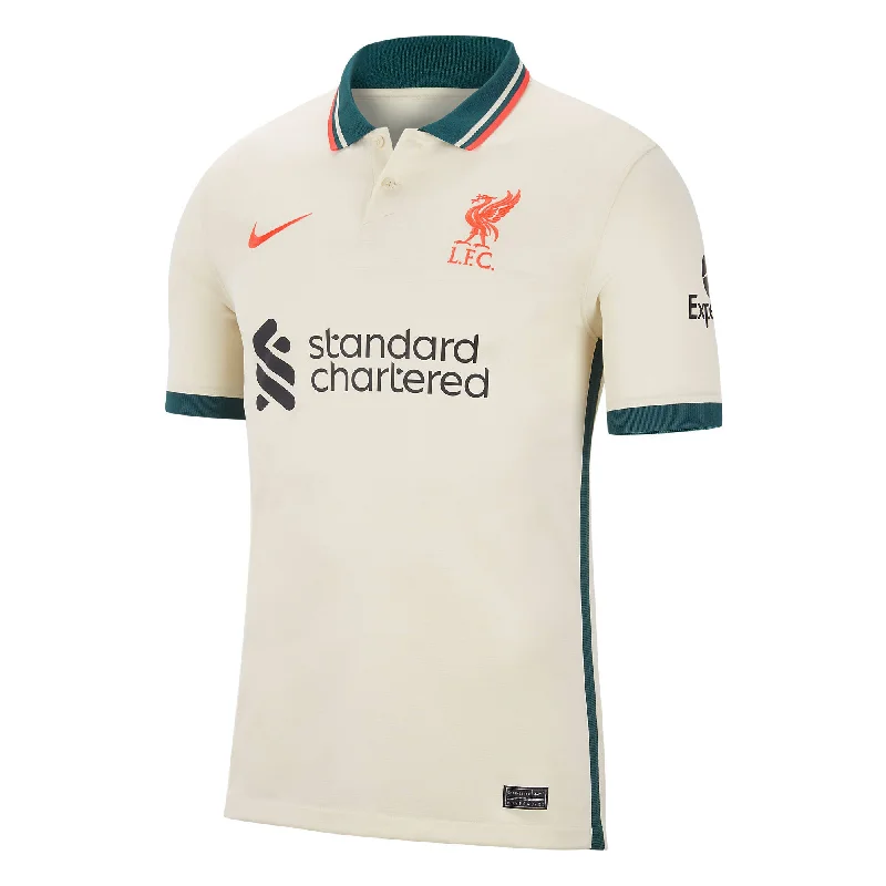 Nike Men's Liverpool 2021/22 Away Jersey Pale Ivory/Fossil