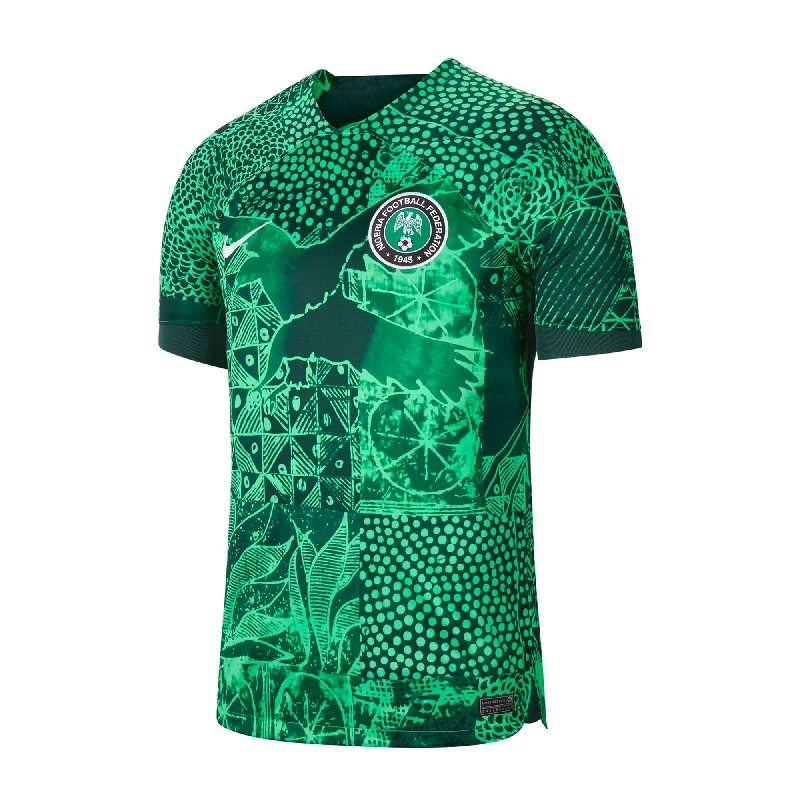 Nike Men's Nigeria 2022/23 Home Jersey Green Spark/Black