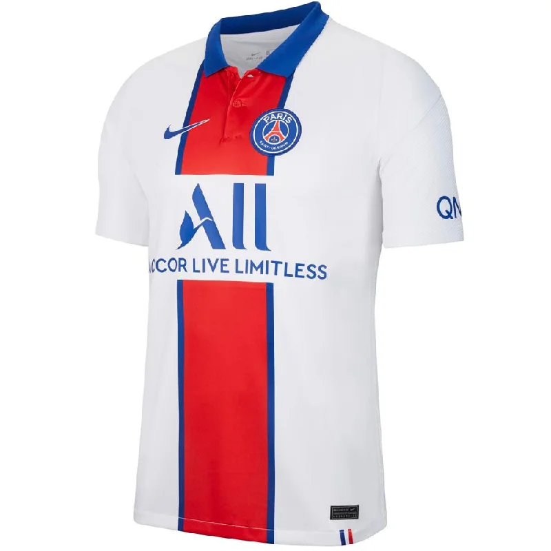 Nike Men's Paris Saint-Germain 20/21 Away Jersey White/Old Royal