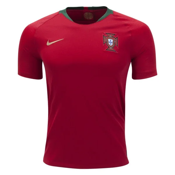 Nike Men's Portugal 18/19 Home Jersey Gym Red