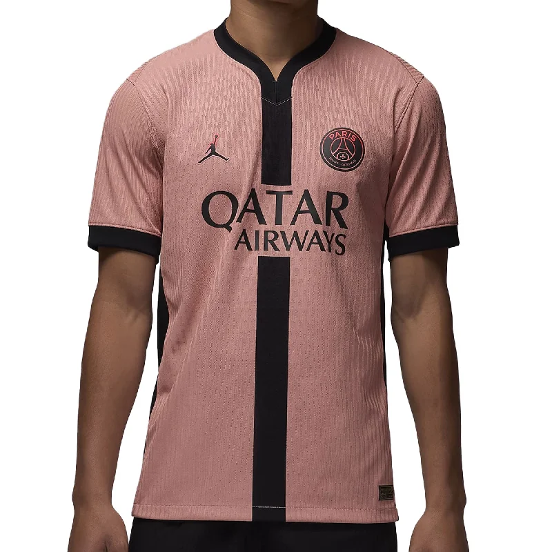 Nike Men's PSG 2024/25 Dri-FIT ADV Third Jersey Rust Pink/Black