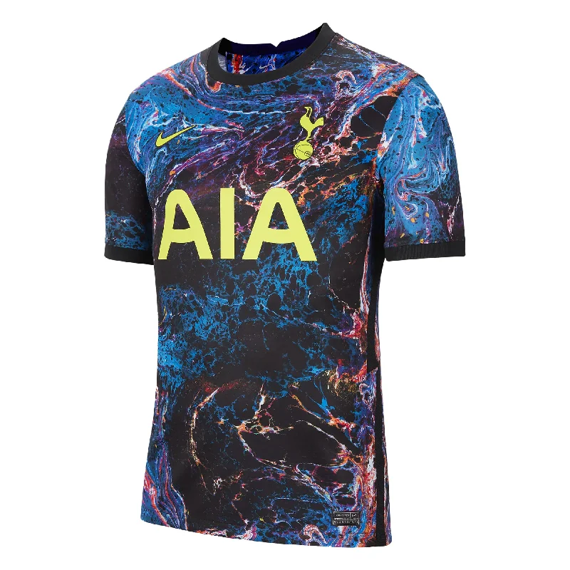 Nike Men's Tottenham Hotspur 2021/22 Away Jersey Black/Venom Green