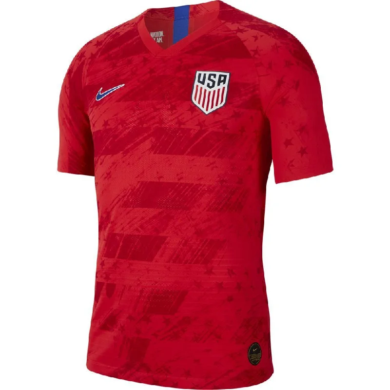 Nike Men's USA 19/20 Authentic Away Jersey Speed Red/Bright Blue