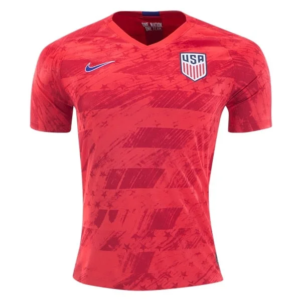 Nike Men's USA 19/20 Away Jersey Speed Red/Bright Blue