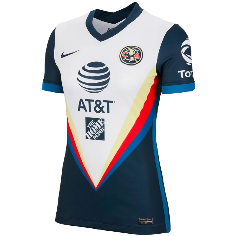 Nike Women's Club America 20/21 Away Jersey Armory Navy/White