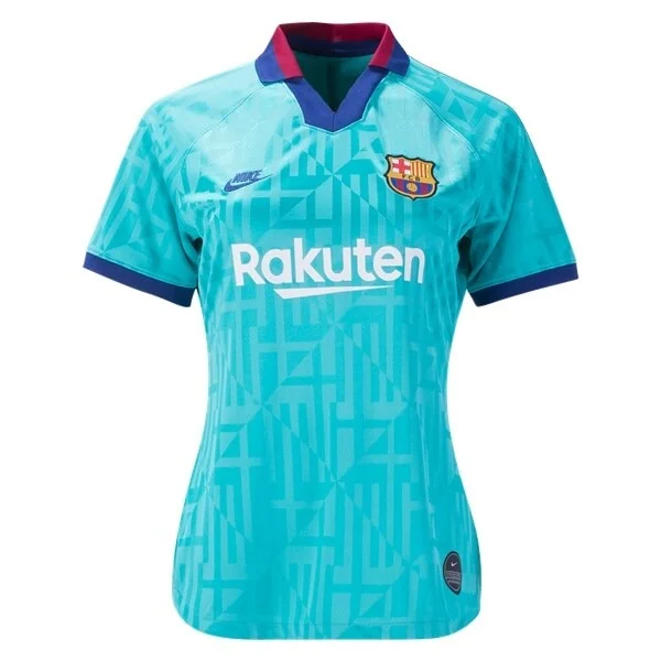 Nike Women's FC Barcelona 19/20 Third Jersey Cabana/Deep Royal Blue