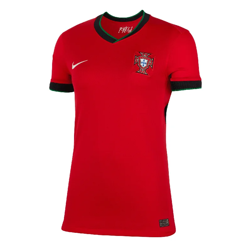 Nike Women's Portugal 2024/25 Home Jersey Red/Green