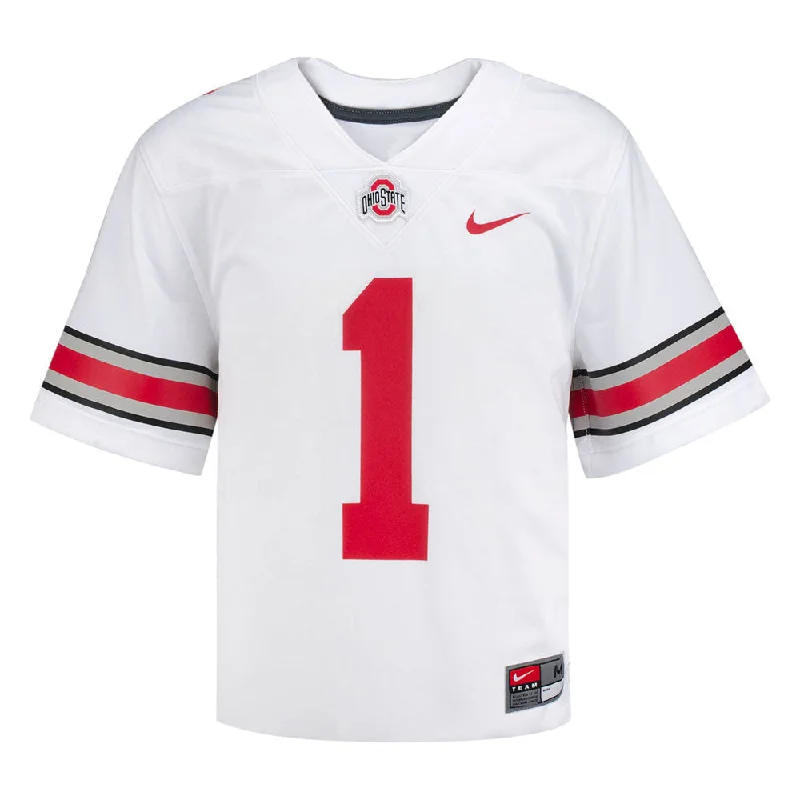 Youth Ohio State Buckeyes Nike Football Game #1 Replica Jersey