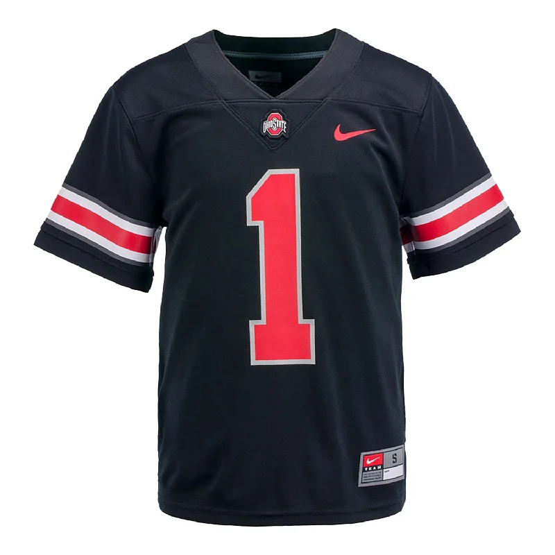 Youth Ohio State Buckeyes Nike Football #1 Replica Jersey